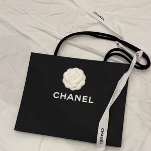 Chanel Black Shopping Bag